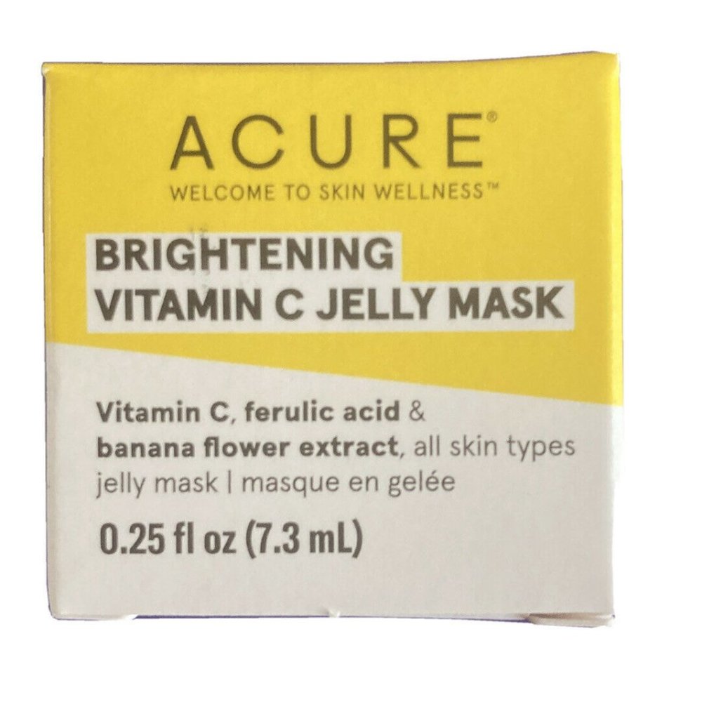 ACURE Brightening Vitamin C Jelly Mask /100% Vegan